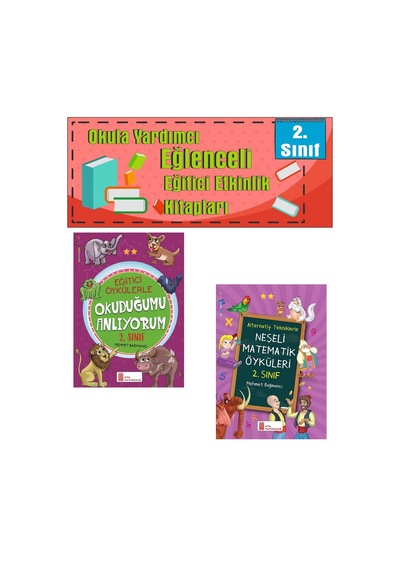Ata 2.sınıf Okula Yardımcı Zeka Oyunları İle Derslerimi Öğreniyorum- Neşeli Matematik Öyküleri
