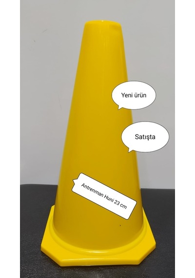 Antrenman Hunisi 23 Cm 10 Adet Sarı