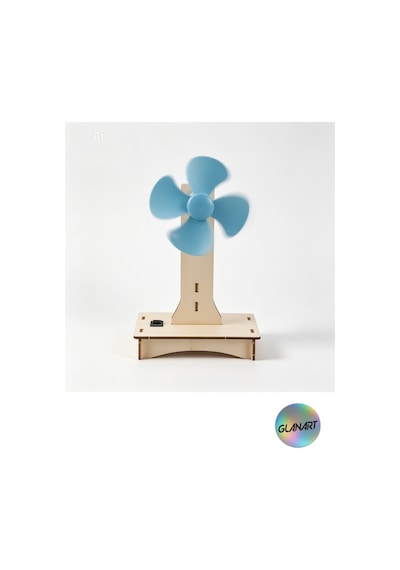 Robotik Kendin Yap Elektrikli Fan Yapım Seti Çocuklar İçin
