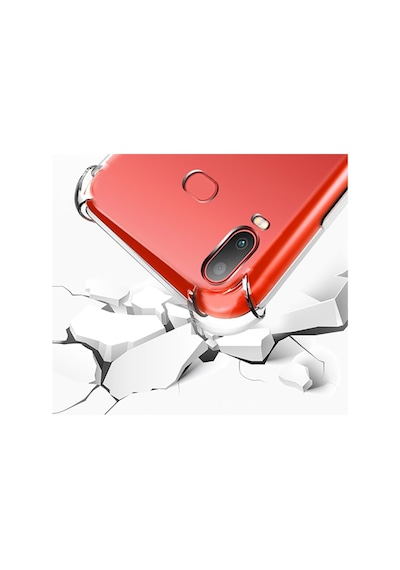Samsung Uyumlu Galaxy A01 Kılıf Şeffaf Nitro Anti Shock Kapak Renksiz