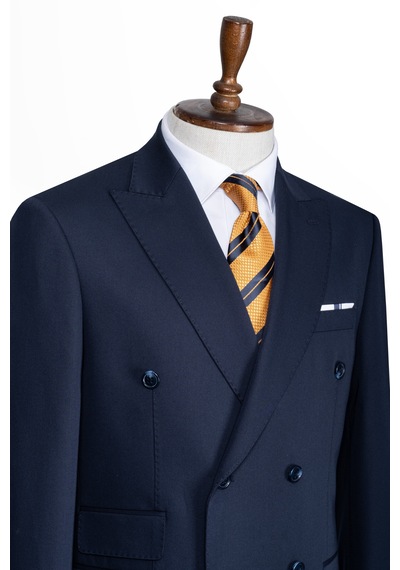 İlayda Emir Luxury, İtalyan Kesim,slim Fit, Kruvaze, Erkek Takım Elbise Antrasit - Lacivert İlayda Emir Luxury, İtalyan Kesim,slim Fit, Kruvaze, Erkek Takım Elbise Antrasit - Lacivert