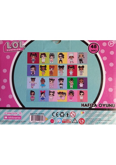 Lol Surprise 24x2 Hafıza Oyunu