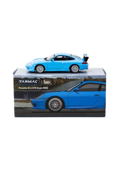 Eco Lounge 1/64 Porsche 911 Gt3 Type 996 Light Blue