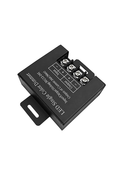 Powermaster Pm-37845 12v-24v 30a Tek Renk Şerit Led Dimmer Rf Uzaktan Kumandalı Kontrol Cihazı