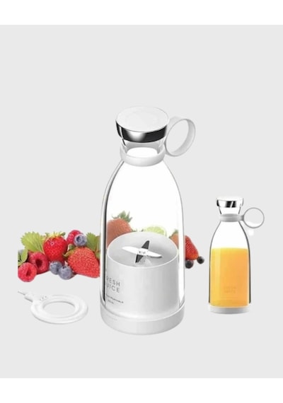 Usb Şarjlı Kablosuz Blender Taşınabilir, Kompakt Ve Çevre Dostu Meyve Sıkıcı