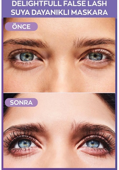 Avon Delightful False Lash Waterproof Maskara Blackest Black