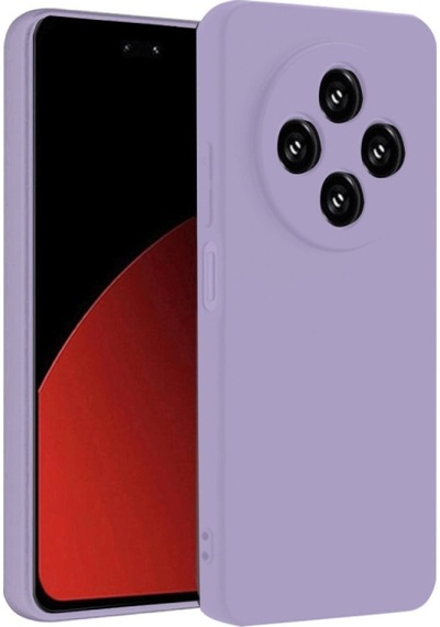 Xiaomi Redmi 14c Uyumlu Kılıf First Silikon - Lila