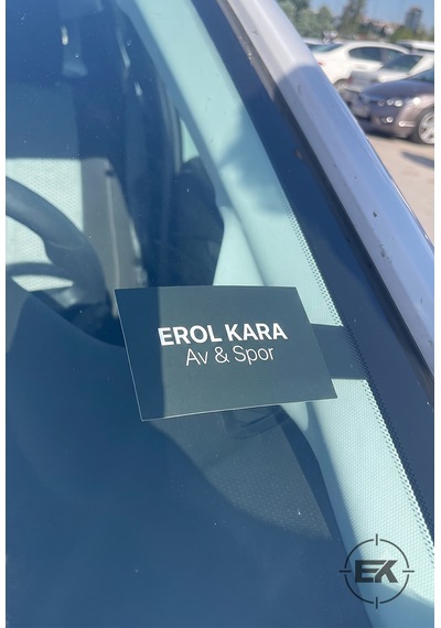 Oto Ön Cam Kartvizitlik Numaralık Hgs Garaj Etiketi Tutucu Aparat Plastik Yapışkansız Pratik Montaj .
