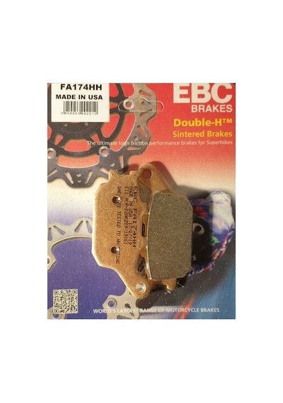 Yamaha Mt-07 700 2014-2024 Ebc Sinter Arka Fren Balatası Fa174hh