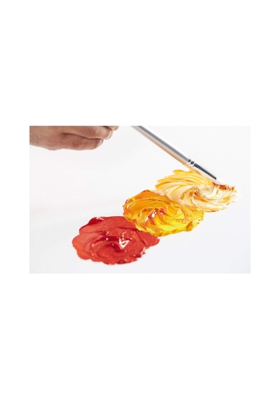 Liquitex 6924001 Basics Fırça, Akrilik Boyalar İçin Sentetik Fırça, Uzun Ömürlü, Sağlam Ve Şeklini Muhafaza Ed
