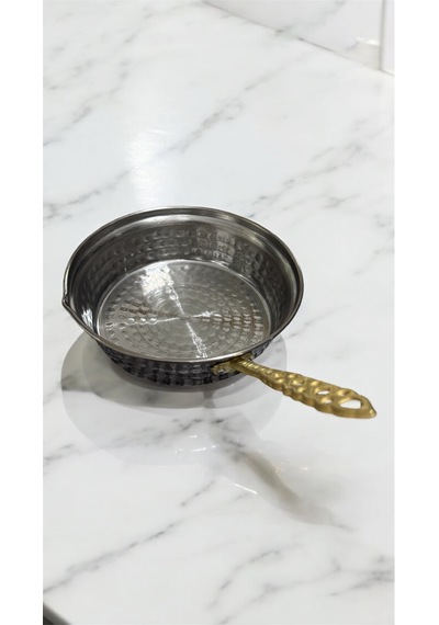 Krom Sosluk Sos Tavası, Krom Saplı, 15 Cm