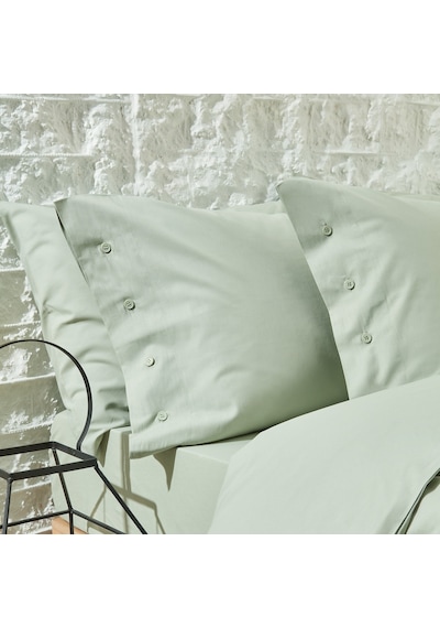 Yataş Bedding Plain Battal Boy Ranforce Nevresim Takımı - Adaçayı