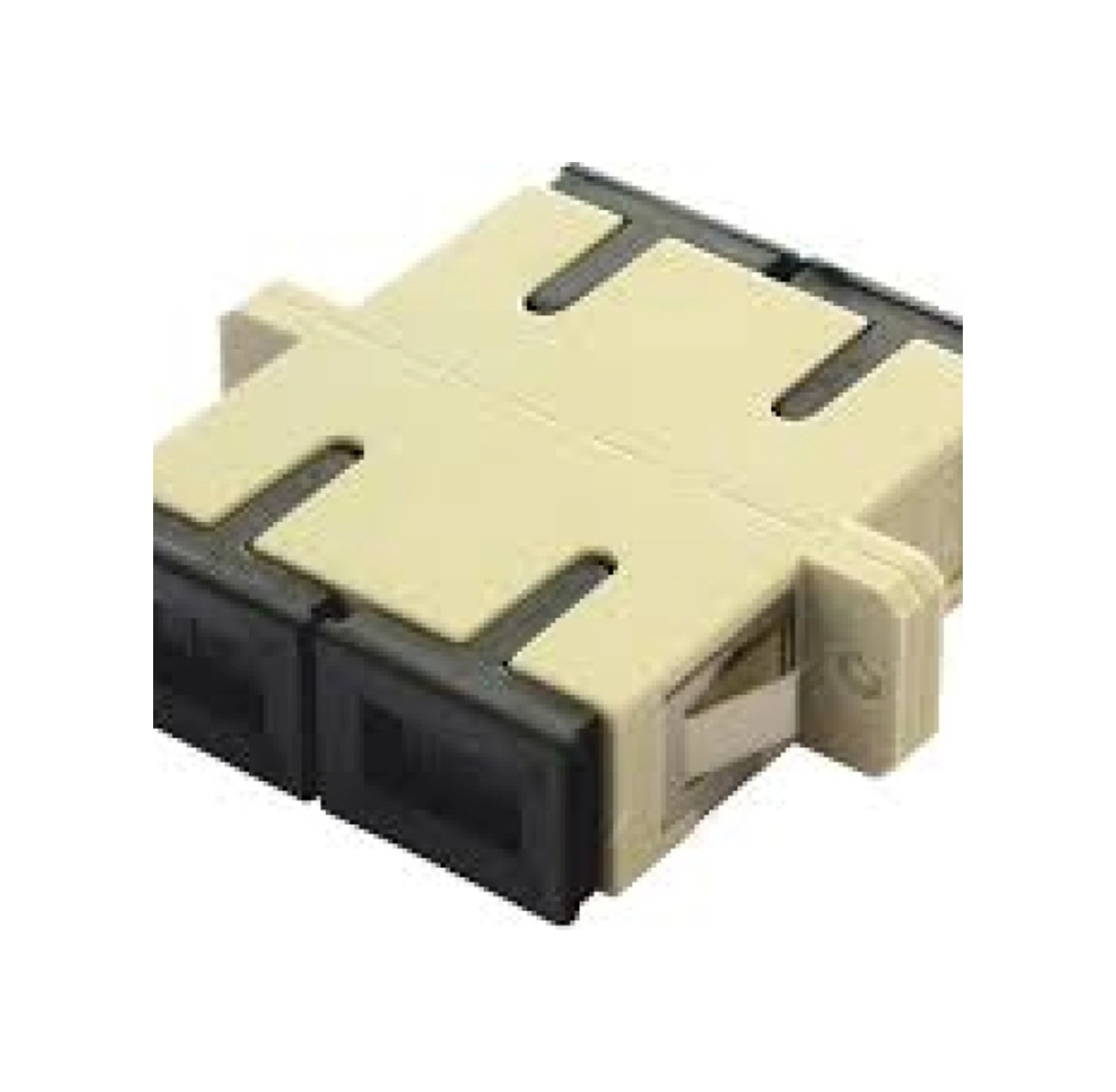 Apx-fa311 Fiber Adapter Sc-sc-pc-mm-dx-plastic 20 Li Paket