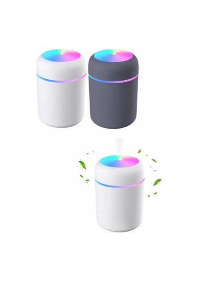 Rgb Işıklı Ulrasonik Ledli Hava Nemlendirici Buhar Makinesi Buhardanlık Mh-hs6595-2051