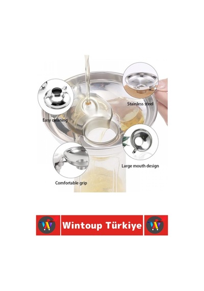 Huni Ev Mutfak Konserve Reçel Sos Tahıl Baharat Dolumu Koku Yapmaz Kolay Temizlenir Ergonomik Tutma Çok Renkli