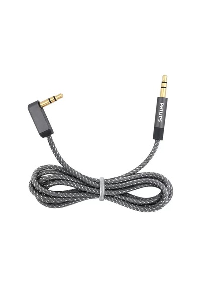 Sh Philips Swr2114f/93 3.5mm Aux Ses Kablosu 1.5 Metre L Tipi Konnektör Örgülü Zırhlı Najmaddin