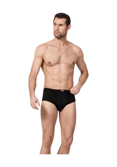 Namaldı 127 Ribana Erkek Slip Külot Siyah