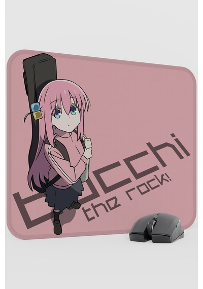 Bochi The Rock Anime V1 - 48x40 Xl Gaming Kauçuk Kaymaz Taban Mouse Pad Fare Altlığı