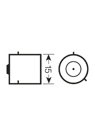 12 Volt 21w Turuncu Sinyal Ampulu Bau15s 63217160791