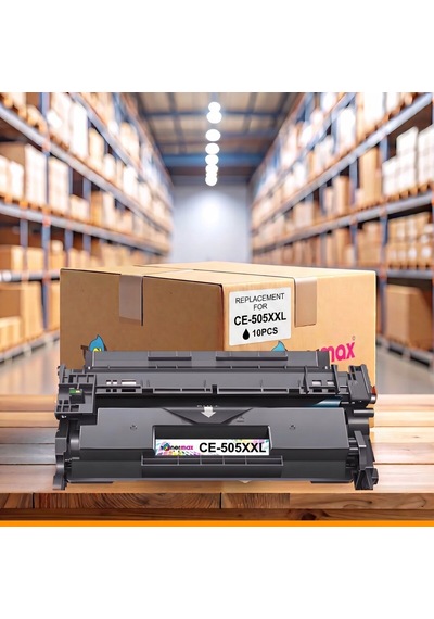 Hp Laserjet P2055 .  Toner Çipli Ce505xxl 10'lu 9.000 Sayfa