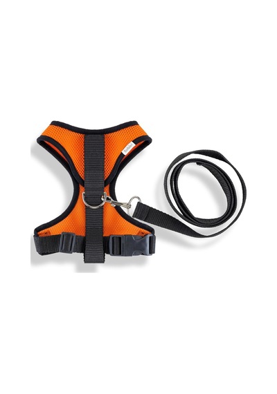 Air-mesh Kumaş Tasma Ve Tasma Kayışı Turuncu, X-small