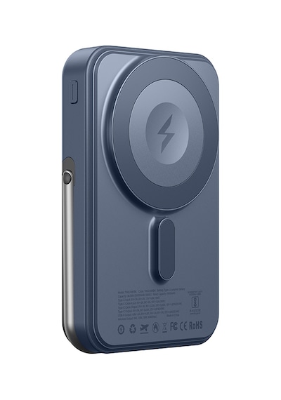 Amazingthing Thunder Go Akıllı Saat Şarj Özellikli Pd 22.5w Wireless Powerbank 15w 10000mah Mavi
