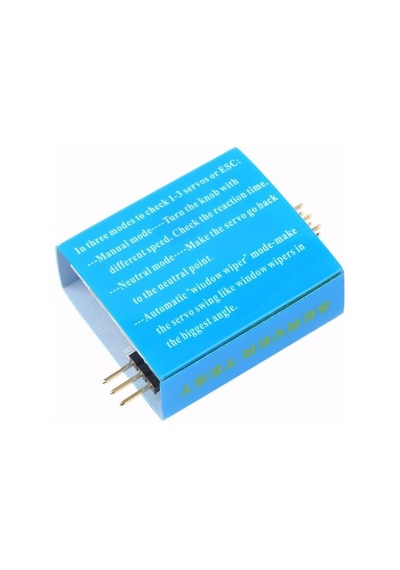 Motorobit-Servo Test / Esc Fırçasız Motor Hız Kontrol Ünitesi