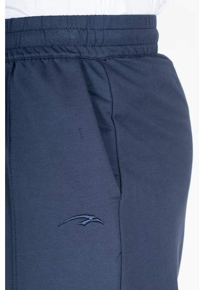 Maraton Sportswear Oversize Erkek Lastik Paça Basic Açık Lacivert Eşofman Altı 22417-açık Lacivert Açık Lacivert