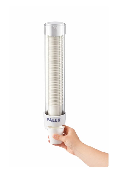 7 Oz Karton Bardak Dispenseri Vidalı Beyaz 1