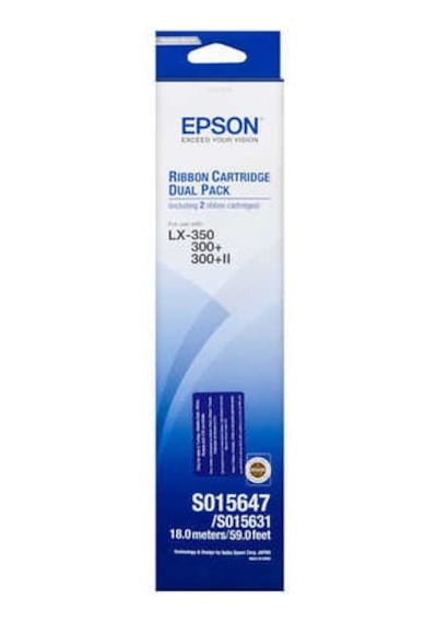 Epson C13S015647 / 2'Li Yazıcı Şeridi Lx-350 / 300+ / 300+Iı