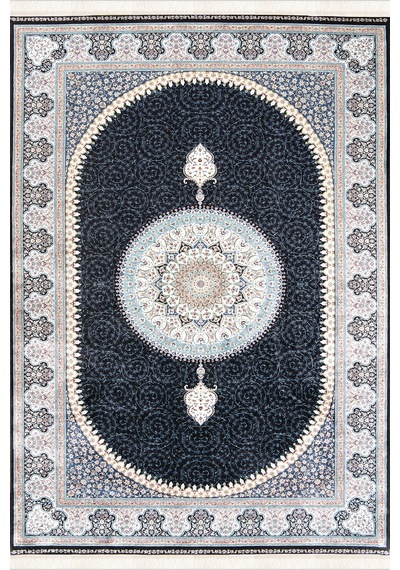 Romans Halı Herat 2802 Mavi Çok Renkli