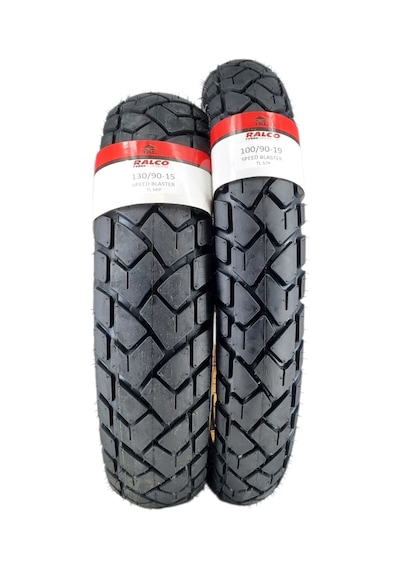 130/90-15 Ve 100/90-19 Tubeless - Dubleks Speed Blaster Lastik Takımı