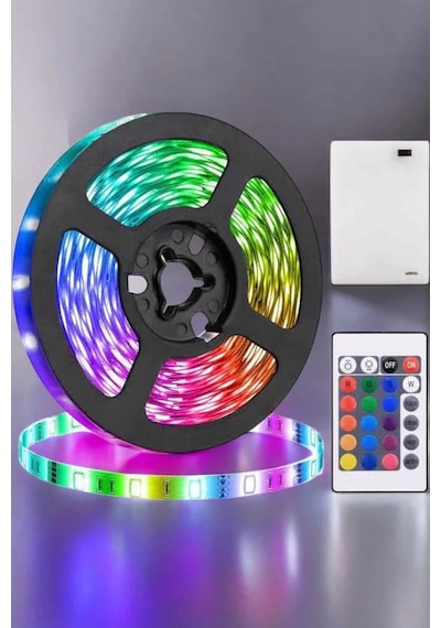 Mey İthalat Smart Şerit Led Tv Arkası Renkli Kumandalı 10 Metre Diğer 64774317