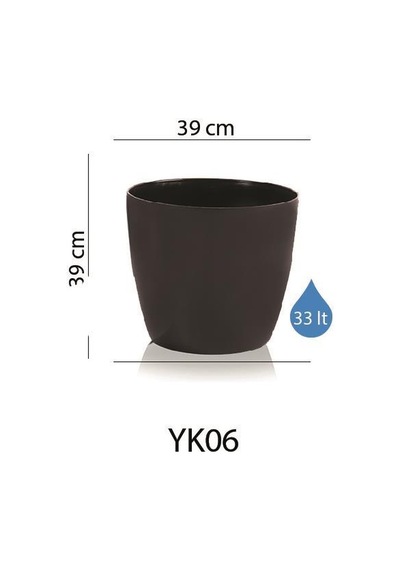 Serinova Yakut Parlak Akıllı Saksı 33 Lt 78030156