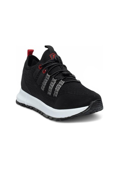 Celira Glc Siyah Erkek Fileli Sneaker Spor Ayakkabı Siyah