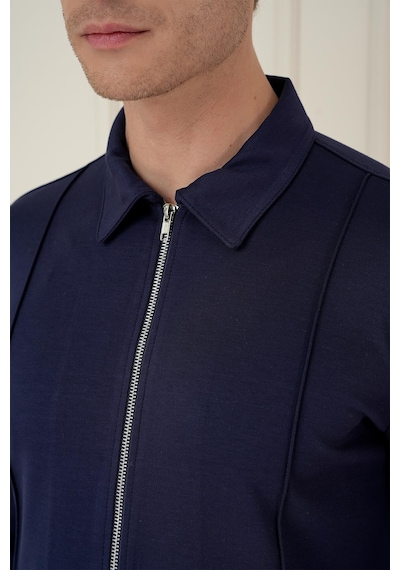 Efor Slim Fit Fermuarlı Yan Cep Mevsimlik Casual Lacivert Mont Mt 174 Lacivert Efor Slim Fit Fermuarlı Yan Cep Mevsimlik Casual Lacivert Mont Mt 174 Lacivert