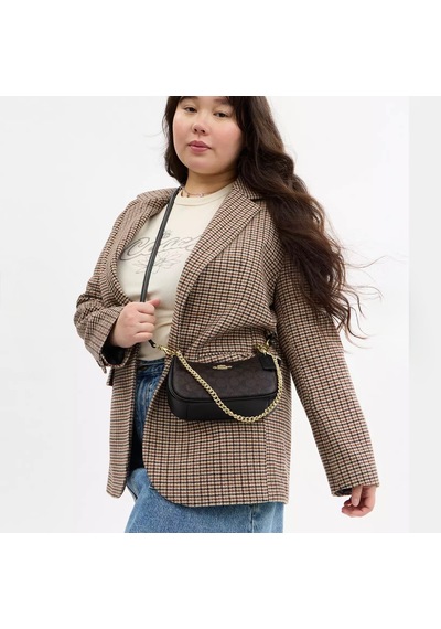 Coach Teri Mini Crossbody Kadın Çanta Acı Kahverengi