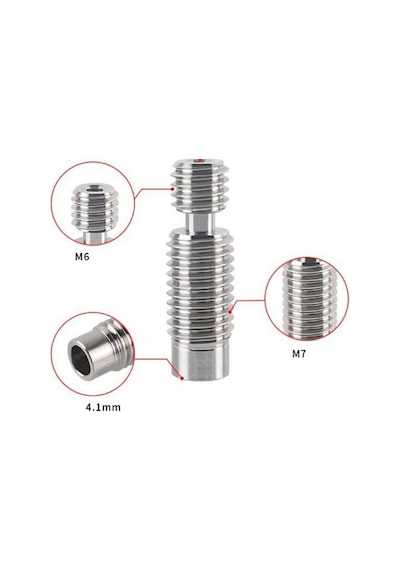Koodmax 3d Yazıcı E3d V6 M7x22mm Barel - 4.1mm
