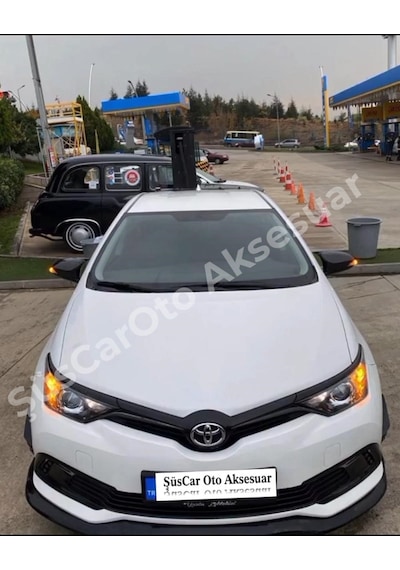 Toyota Corolla Uyumlu 2013-2018 Batman Yarasa Ayna Kapağı Piano Black Ab