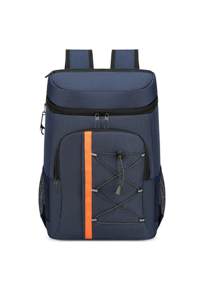 Hombey Açık Hava Çantası Yalıtımlı Soğutucu Sırt Çantası Alüminyum Folyo Termal Sırt Çantası Piknik Soğut Mavi