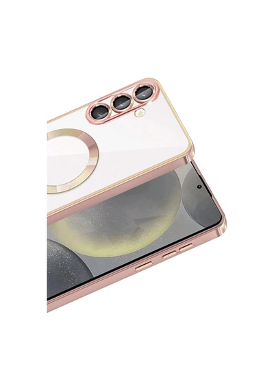 Samsung Uyumlu Galaxy S26 Plus Kross Magneticsafe Kapak - Rose 0.2M-Çok Renkli