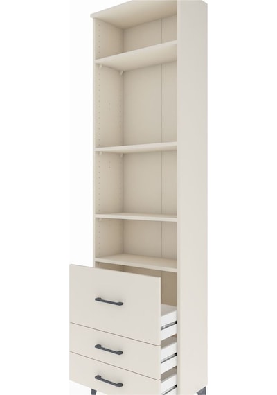 Arges Dolap 4 Raflı 3 Çekmeceli 60x30x221 Aytaşı-aytaşı Aytaşı