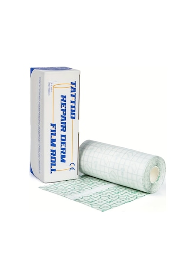 Su Geçirmez Dövme Sonrası Bakım Bandı Yapışkanlı 15 Cm X 5 M Koruyucu Film