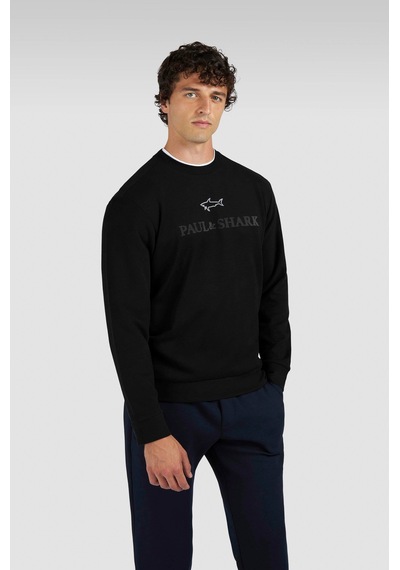 Paul & Shark Paul&shark 15311845 Felpa Erkek Sweatshirt Siyah