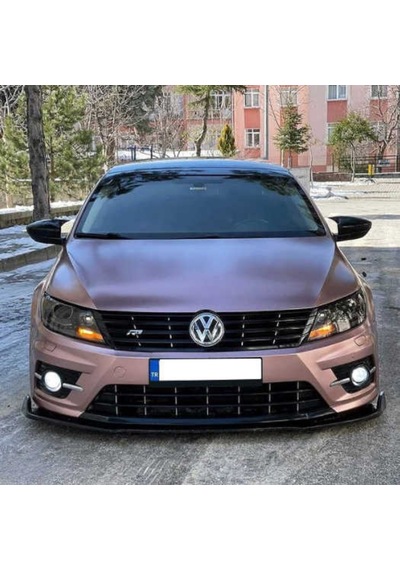 Volksvogen Passat Cc 2007-2017 Batman Yarasa Ayna Kapağı Piano Black Abs Plastik