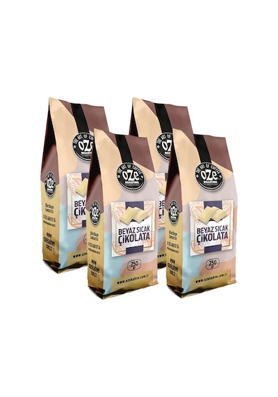 Oze Beyaz Sıcak Çikolata Tozu 4 x 250 G