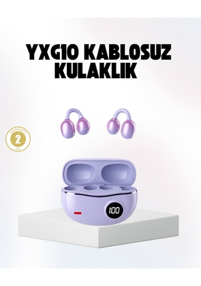 Bluetooth Yxg10 Kulak Arkası Tasarım Cilt Dostu Silikon Hafif Yapı