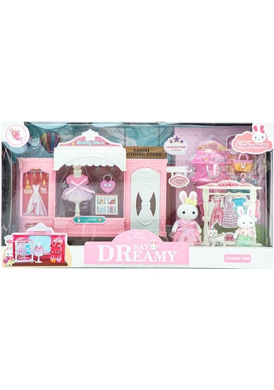 Bay Dreamy Mini Tavşan- Moda Dükkanı Oyun Seti