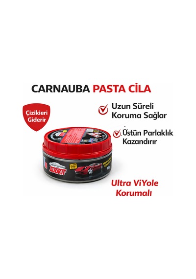 Oto Pasta Cila Çizik Alıcı Carnauba Oto Araç Parlatıcı