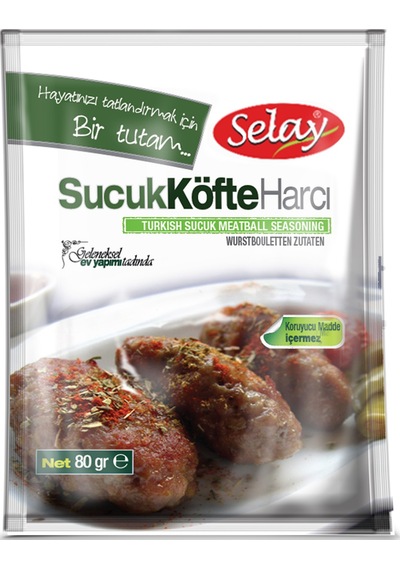 Selay Sucuk Köfte Harcı  20 x 80 G